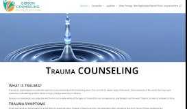 
							         Trauma Counseling | Marriage Counselor Cognitive Behavioral and ...								  
							    