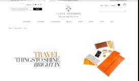 
							         Travel Accessories | I Love Designer | Your East Meets West Luxury ...								  
							    