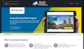 
							         Travel Agent Academy: Travel Agent Specialist Courses and Programs								  
							    
