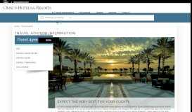 
							         Travel Agent Information | Omni Hotels & Resorts								  
							    