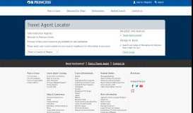 
							         Travel Agent Locator - Princess Cruises								  
							    