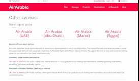 
							         Travel agent portal | Air Arabia								  
							    