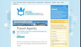 
							         Travel Agents | Royal Caribbean Blog								  
							    