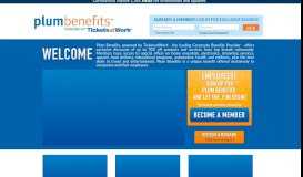
							         Travel and Entertainment Corporate Benefits Program - PlumBenefits								  
							    