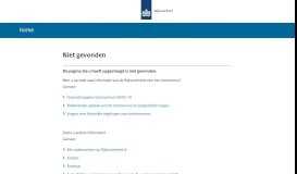 
							         Travel Information Portal (TRIP) | Formulier | Rijksoverheid.nl								  
							    