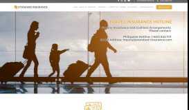 
							         Travel Insurance - Standard Insurance								  
							    
