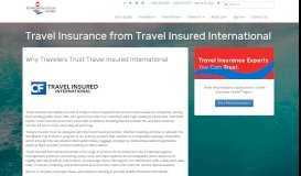 
							         Travel Insured International - Travel Insurance Center								  
							    