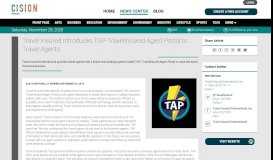 
							         Travel Insured Introduces TAP-TravelInsured Agent Portal to Travel ...								  
							    