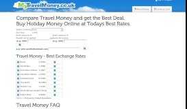 
							         Travel Money FAQ | How To Order Foreign Currency Online								  
							    