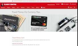 
							         Travel Money Oz Currency Pass | Flight Centre								  
							    