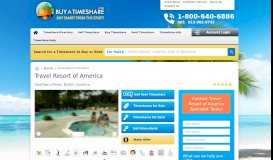 
							         Travel Resort of America RV Resort Memberships For Sale and Rent								  
							    