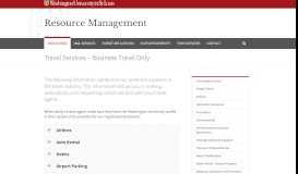 
							         Travel Services - Business Travel Only | Resource Management ...								  
							    