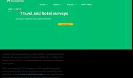 
							         Travel Survey Questions and Templates | SurveyMonkey								  
							    