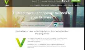 
							         Travel Technology by Vibe Systems								  
							    