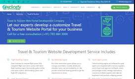 
							         Travel & Tourism Portal, Website & Application Development Company								  
							    