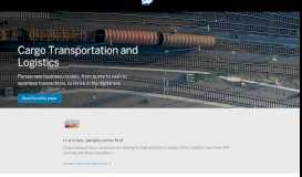 
							         Travel, Transportation & Logistics | Industry Software | SAP								  
							    