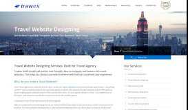 
							         Travel Website Designing - Trawex								  
							    