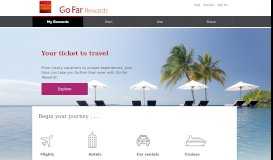 
							         Travel - Welcome to Go Far Rewards - Wells Fargo								  
							    