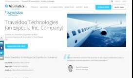 
							         Traveldoo Technologies - Successful implementations of ERP ...								  
							    
