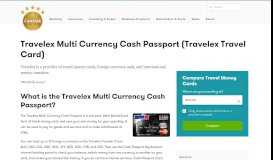 
							         Travelex Multi-Currency Cash Passport: Travel Money Card | Canstar								  
							    