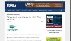 
							         Travelport launches new Live Chat service - Business Traveller Africa								  
							    