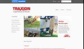 
							         TraXion Engineered Products: TraXion Home								  
							    
