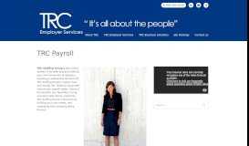 
							         TRC Payroll | TRC People								  
							    