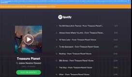 
							         Treasure Planet by James Newton Howard on Spotify								  
							    