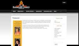 
							         Treasurer | Roosevelt County								  
							    