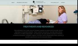 
							         Treatments & Resources - Rheumatology Consultants								  
							    