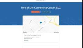 
							         Tree of Life Counseling Center, LLC. Client Portal | SimplePractice								  
							    