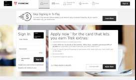 
							         Trek Credit Card - Manage your account - Comenity								  
							    