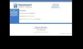 
							         Tremont Credit Union								  
							    