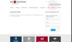 
							         Trend Micro Certification Program - Red Education								  
							    