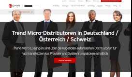 
							         Trend Micro-Distributoren in Deutschland / Österreich / Schweiz ...								  
							    