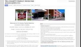 
							         TRI-COUNTY FAMILY MEDICINE ASSOCIATES P.C. - Google Sites								  
							    