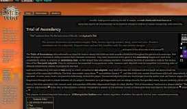 
							         Trial of Ascendancy - Official Path of Exile Wiki								  
							    