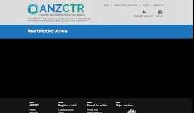 
							         Trial Review - ANZCTR - Registration								  
							    