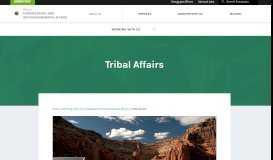 
							         Tribal Affairs | Department of Energy								  
							    