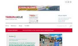 
							         TribunaHoje.com: O portal de notícias que mais cresce em Alagoas.								  
							    