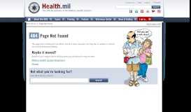 
							         TRICARE Online Patient Portal | Health.mil								  
							    