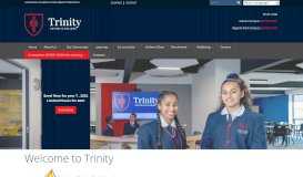 
							         Trinity Catholic College: Welcome to Trinity								  
							    