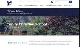 
							         Trinity Christian School - Association of Independent Schools of the ACT								  
							    