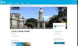 
							         Trinity College Dublin - College Profile | CareersPortal								  
							    