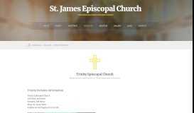 
							         Trinity Episcopal Portales - St. James Episcopal Church								  
							    