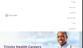 
							         Trinity Health: Careers Home								  
							    