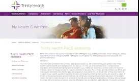 
							         Trinity Health PACE Alabama - My Benefits - Trinity Health								  
							    