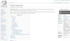 
							         Trinity Industries - Wikipedia								  
							    