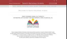 
							         Trinity Regional School: Home								  
							    