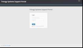
							         Trinogy Systems Support Portal - Helpdesk Software Login								  
							    